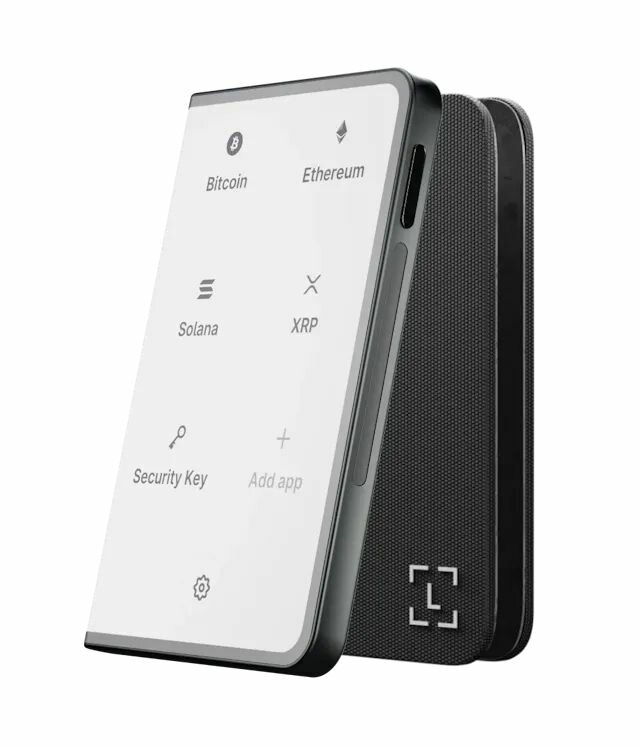 Аппаратный криптокошелек Ledger Stax + чехол Magnet Shell - холодный кошелек для криптовалют — фото 1