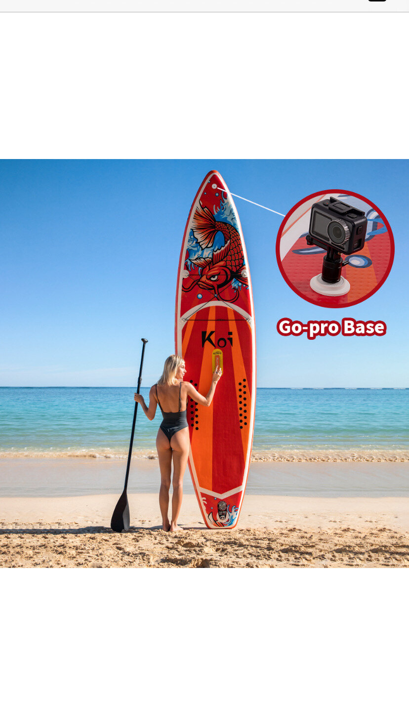 Sup board (Сапборд) Надувная доска KOI 11.6 Funwater (350*84*15)(полный комплект) — фото 1
