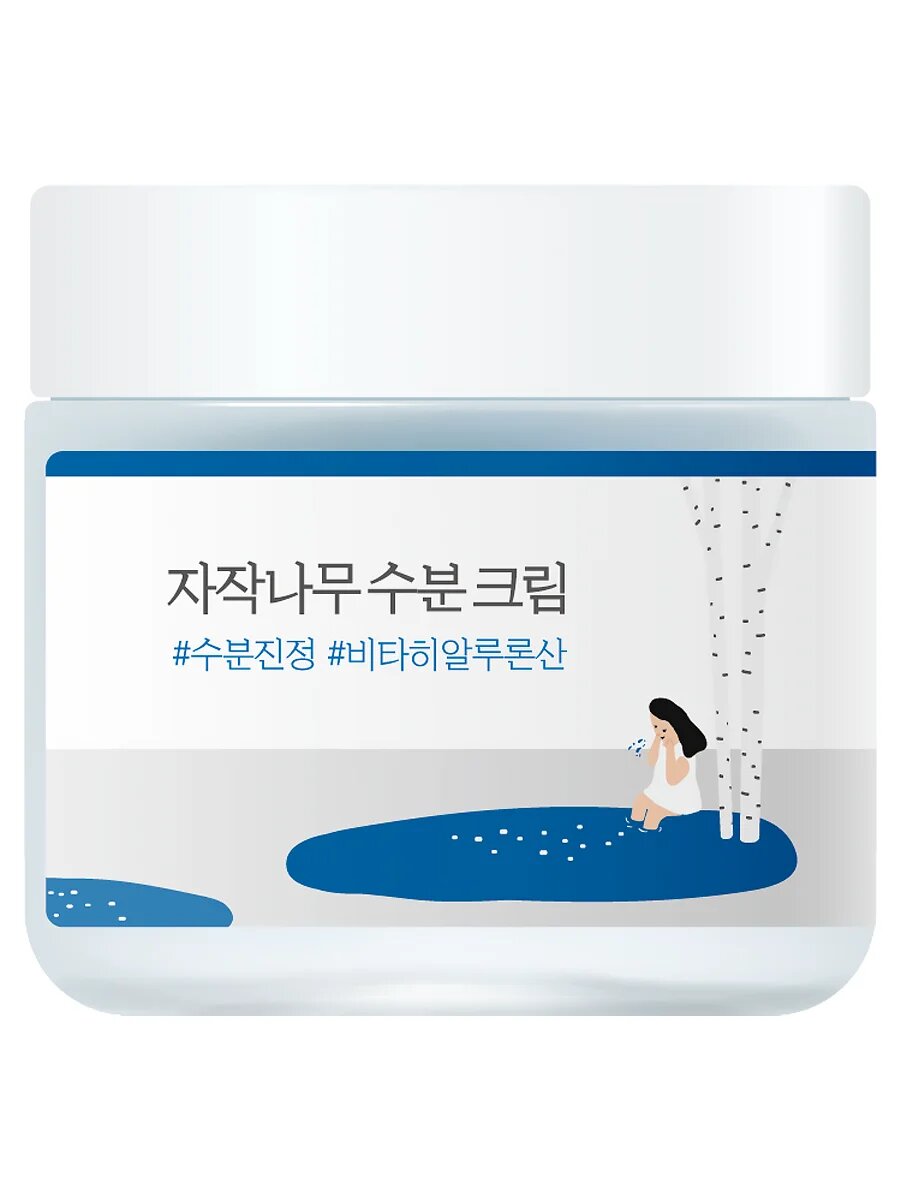 ROUND LAB увлажняющий крем для чувствительной кожи с берёзовым соком Birch Juice Moisturizing Cream, 80 мл — фото 1
