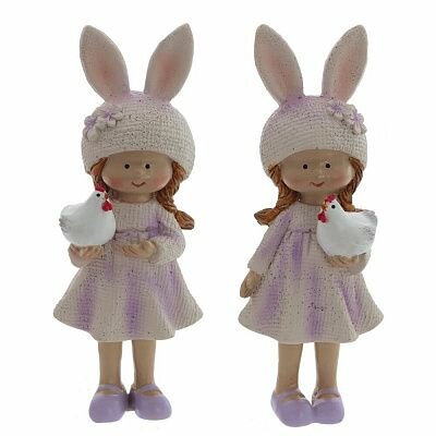 Фигурка декоративная "Девочка", 5х4х13 см, 2 вида, 1 штука