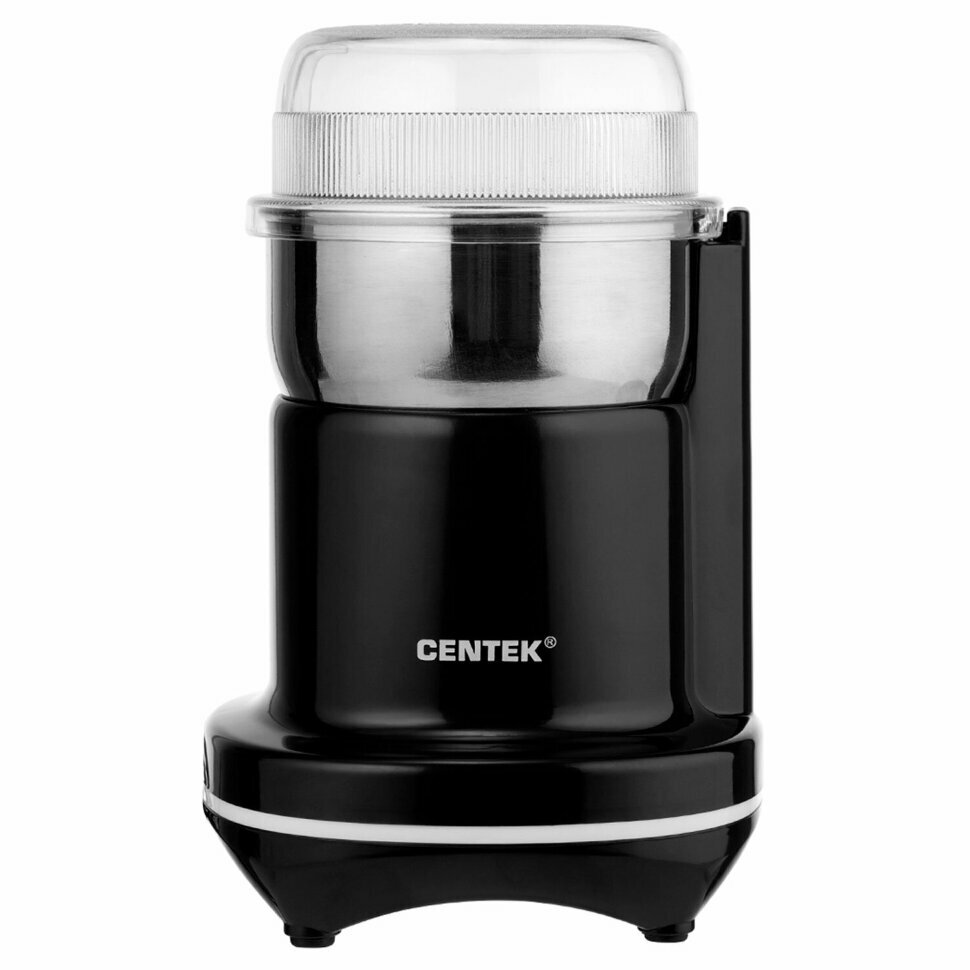 Кофемолка CENTEK CT-1365 мощность 250 Вт вместимость 70 г пластик черная CT-1365 Black 457582