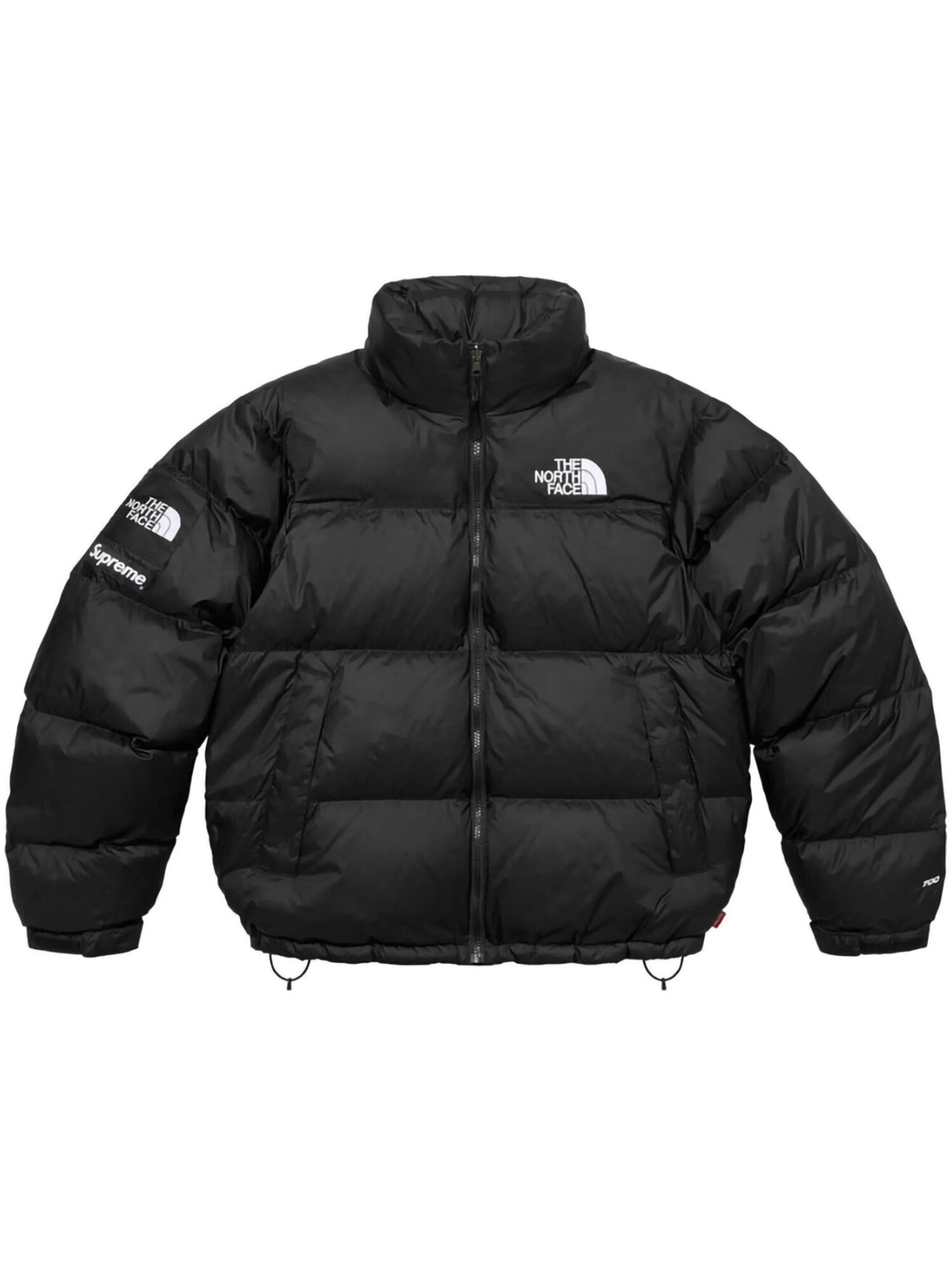 Пуховик Supreme x The North Face Nuptse, размер S, черный