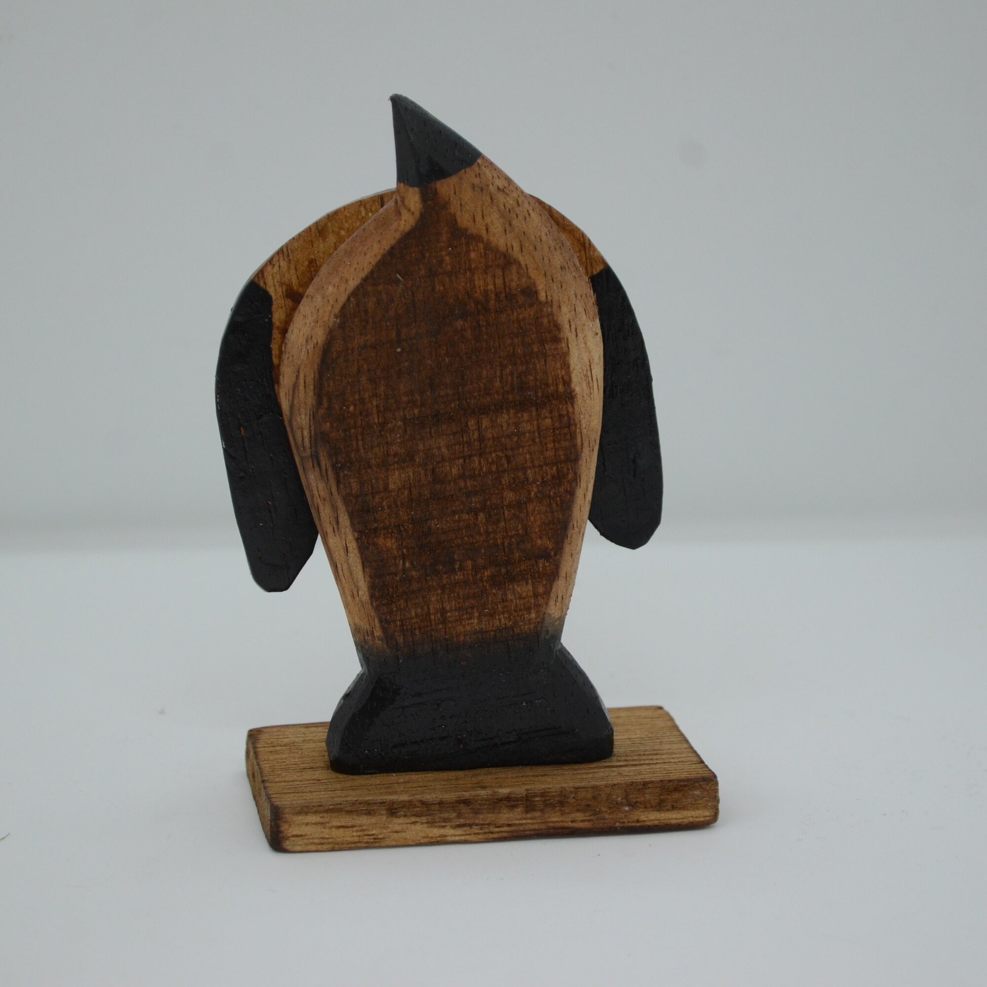 Статуэтка Собачка, 12 см, материал изготовления дерево, цвет коричневый — фото 1