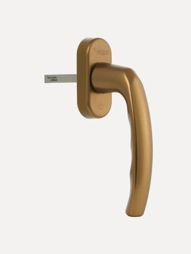 Изображение товара Ручка оконная REHAU FREYA для пластиковых окон / дверей, со штифтом VarioFit, acoustic, бронза