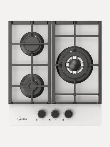 Изображение товара Встраиваемая газовая панель MIDEA MG449TGW, официальная гарантия