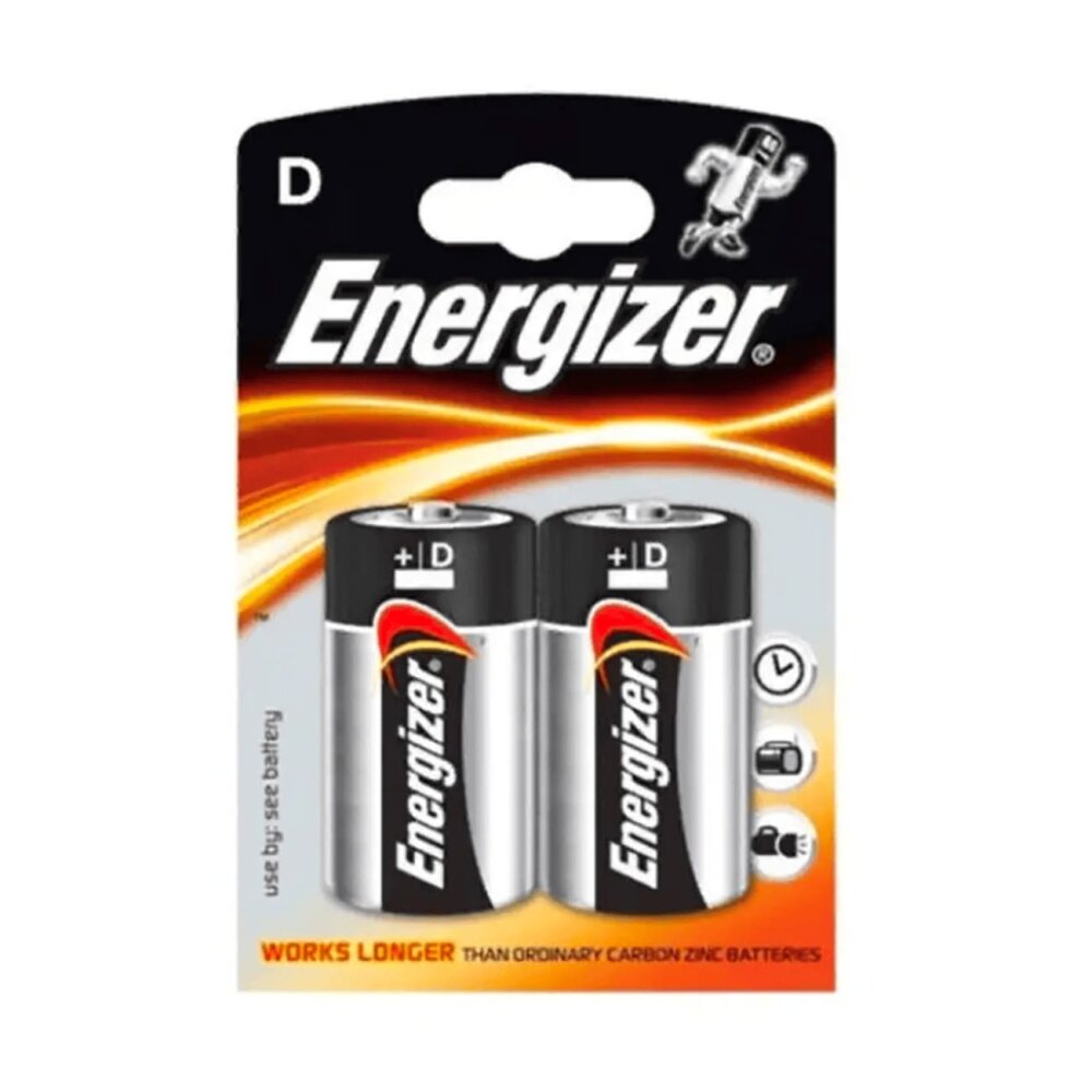 Элемент питания Energizer LR20 D блистер 2 шт