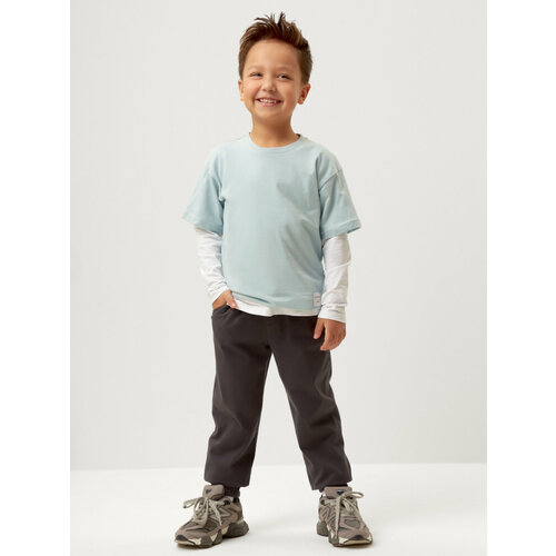 фото Брюки спортивные crockid кр 400633/темно-серый, размер 52/92, серый