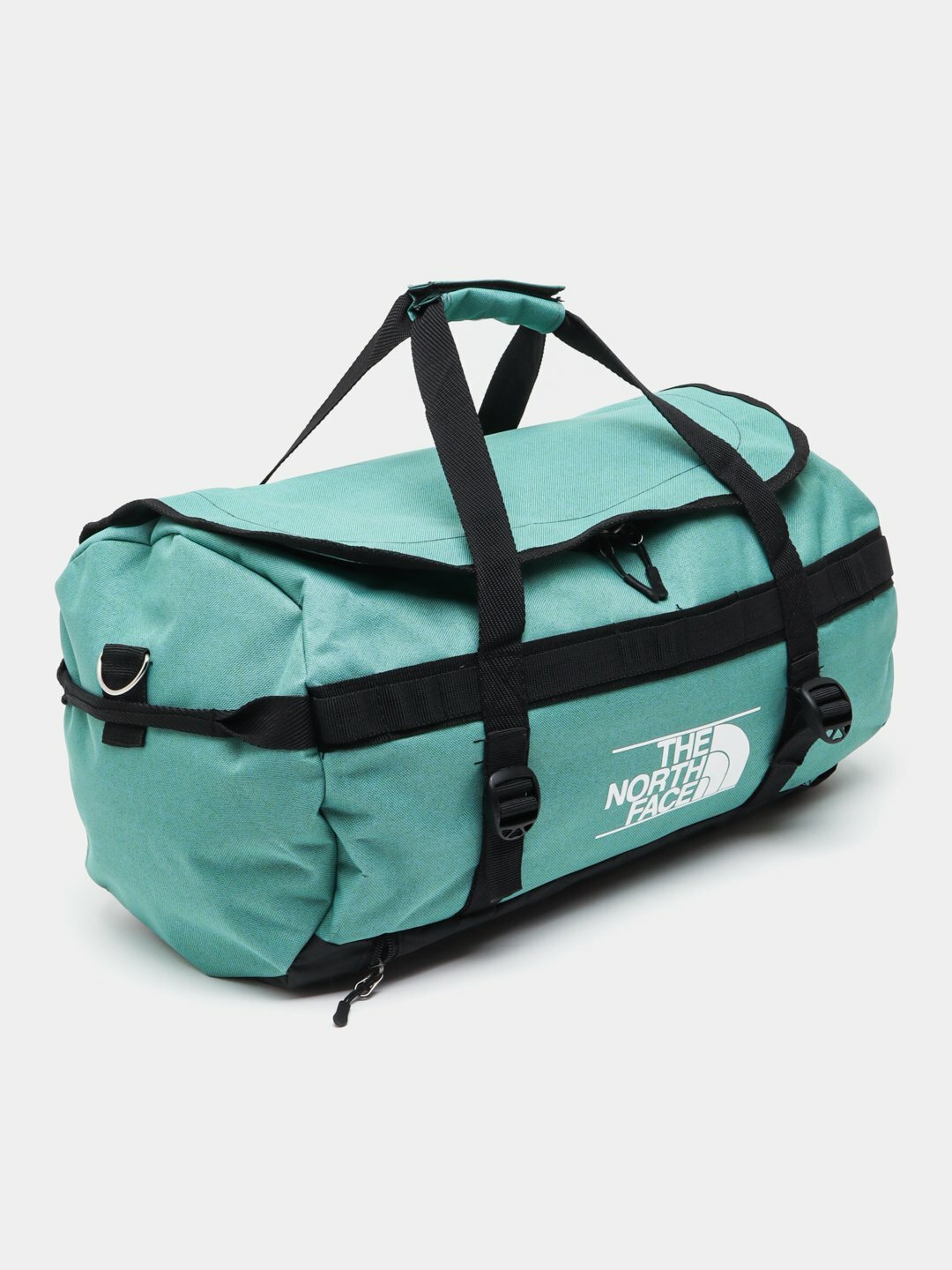 Сумка спортивная , 14 л, 28х16х45 см, ручная кладь, бирюзовый — фото 1