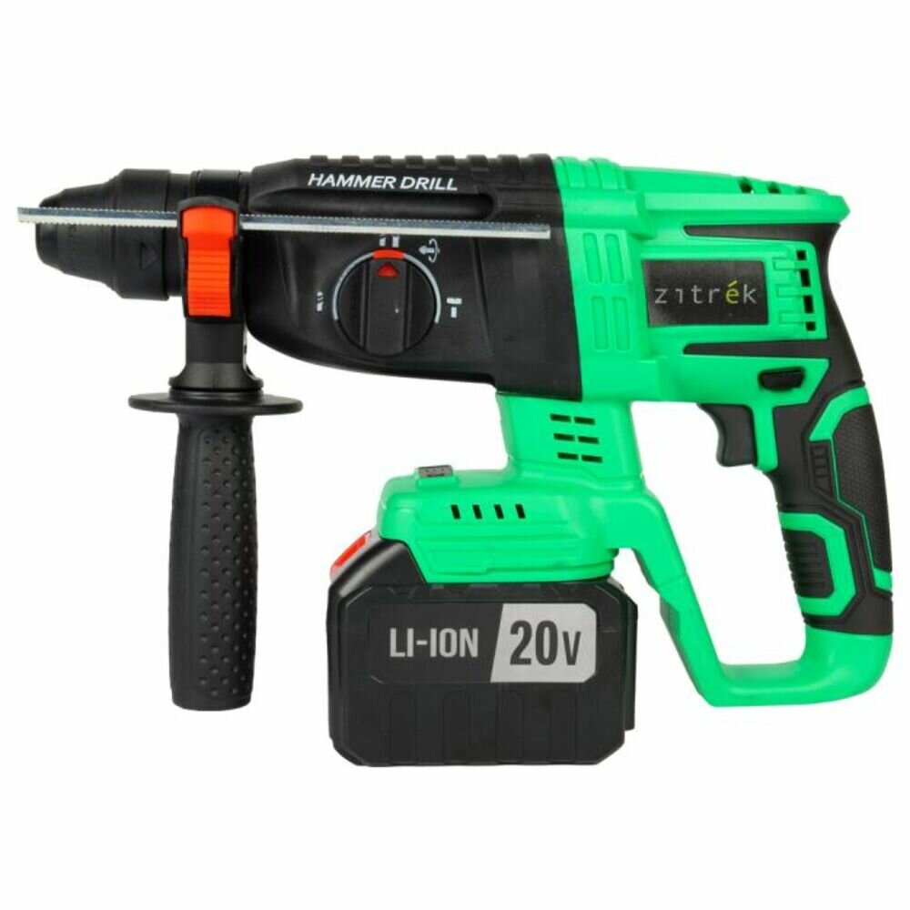 Аккумуляторный перфоратор Zitrek ZKCH20 PRO (20В, Li-ion 2x6.0Ач, з/у, кейс) 083-1060