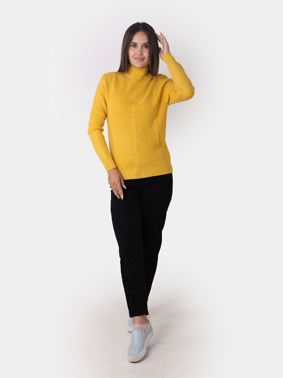 Свитер размер One Size, , Желтый — фото 1