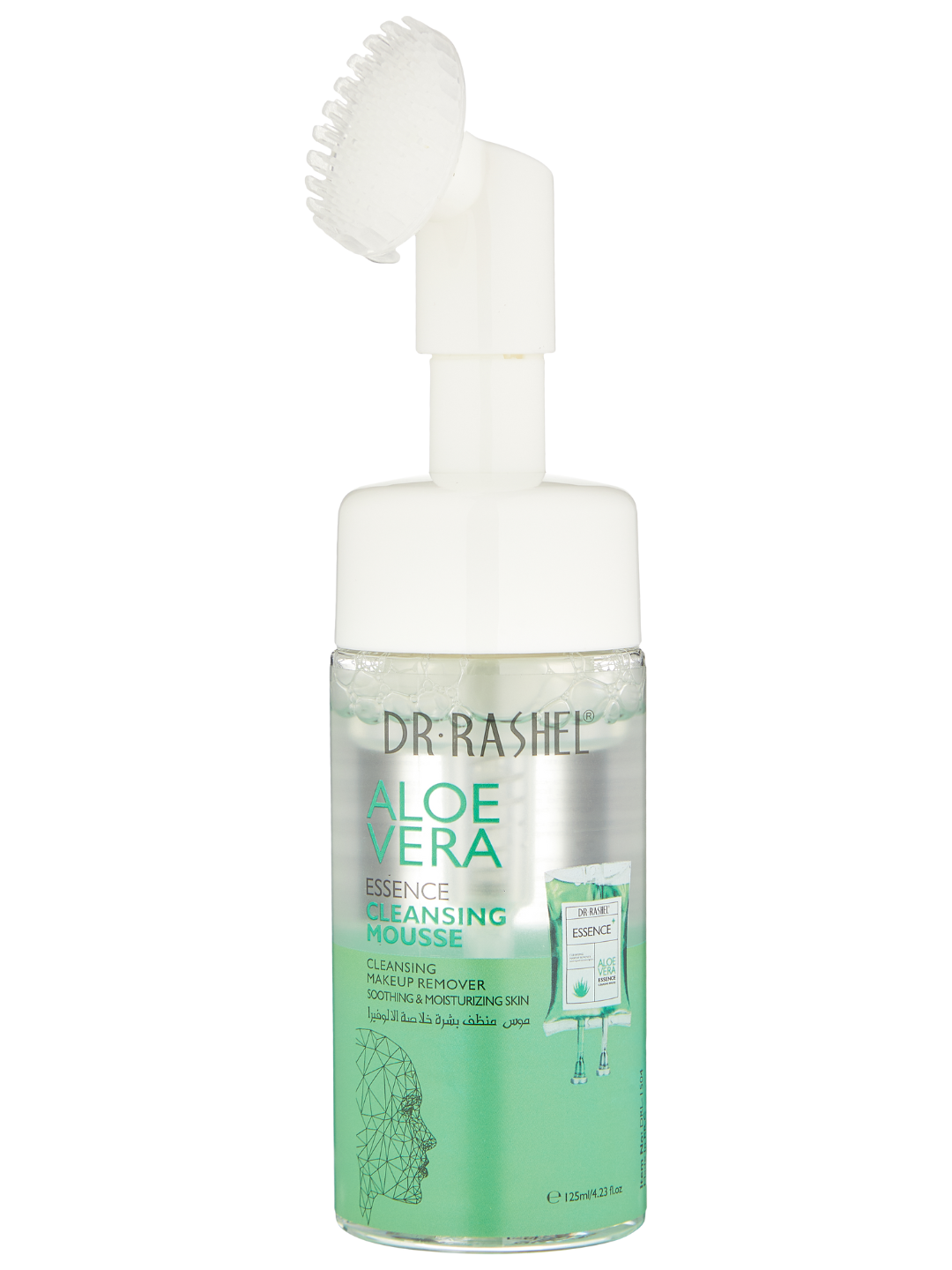 Мусс для лица Dr.Rashel Aloe Vera Essence Cleansing Mousse, с экстрактом алоэ, 125мл