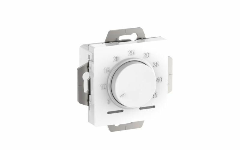 ATLASDESIGN термостат электрон. теплого пола с датчиком, 10A, механизм, лотос