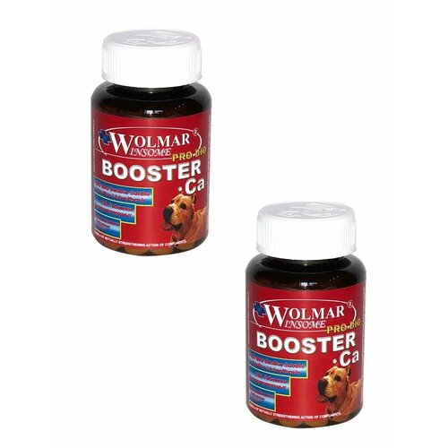 BOOSTER Ca Мультикомплекс для щенков и собак крупных пород, 2 упаковки по 180 шт