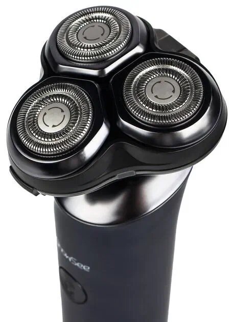 Электробритва Xiaomi ShowSee Electric Shaver F305-GY черный, ротационная, с триммером, водонепроницаемая — фото 1