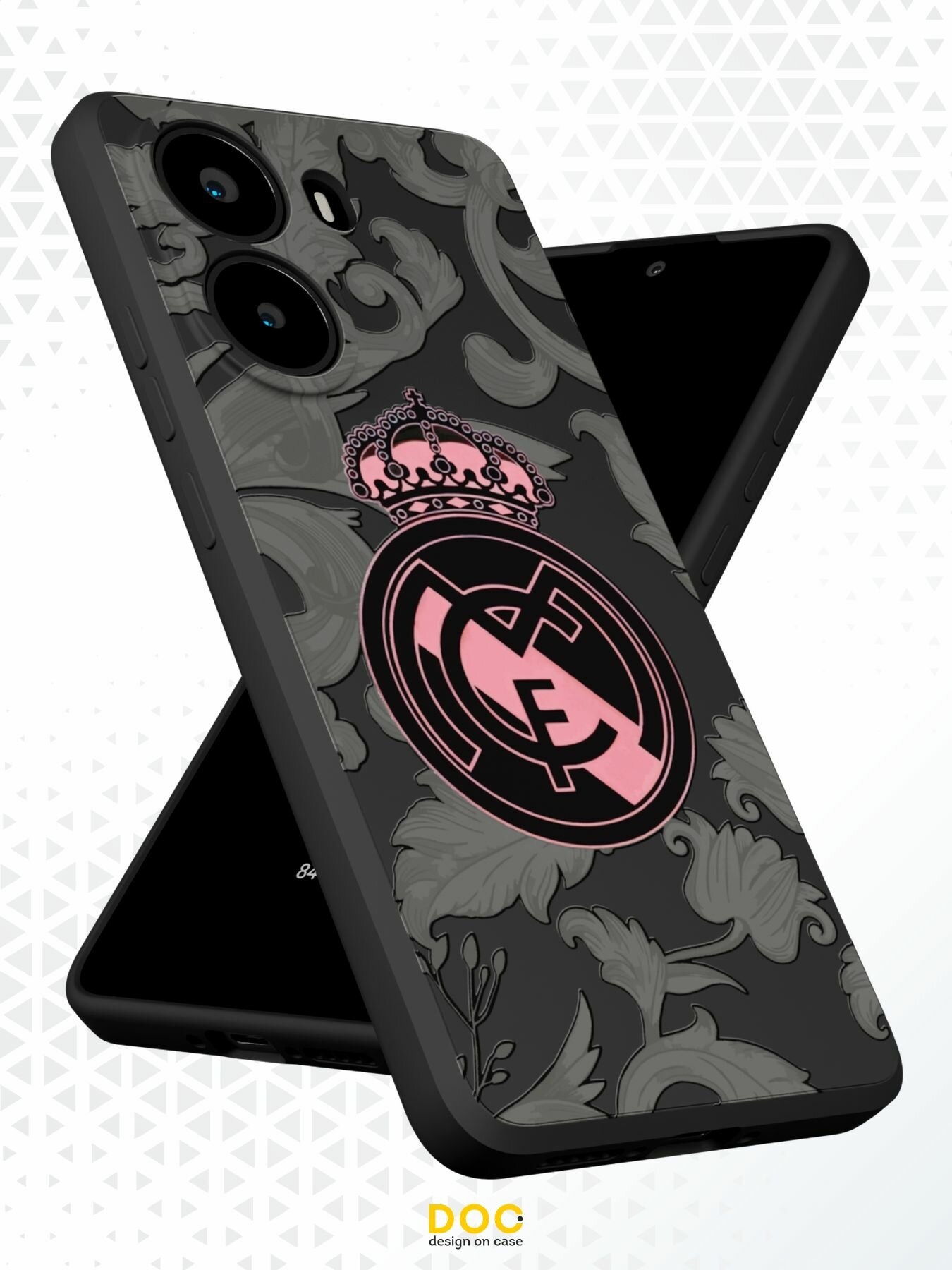 Силиконовый чехол DesignOnCase на Redmi Turbo 4 (5G) / Poco X7 Pro (5G), с принтом Логотип с короной — фото 1