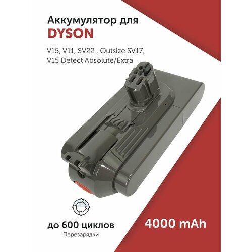 Аккумулятор для пылесоса Dyson V15 V11 SV22 Outsize SV17 V15 Detect AbsoluteExtra 9460₽