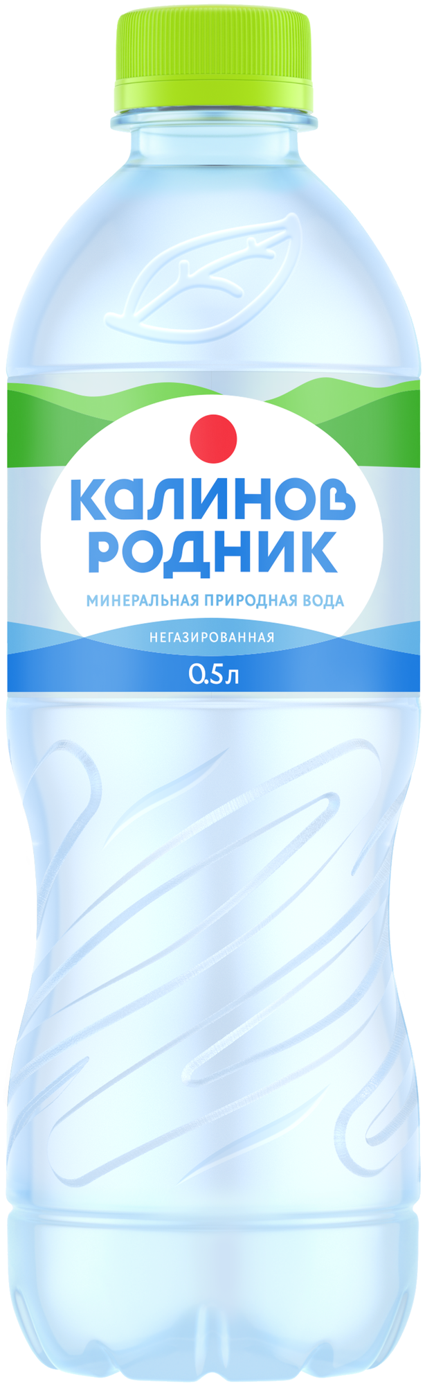 Минеральная вода Калинов Родник, негазированная, гидрокарбонатная, 0.5 л
