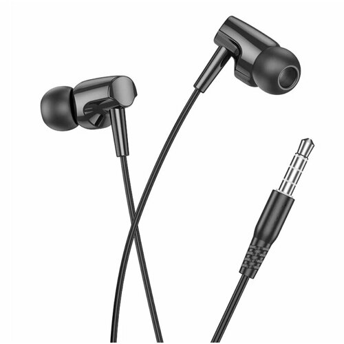 Наушники проводные Hoco m112 вакуумные черный mini jack 35 52500₽
