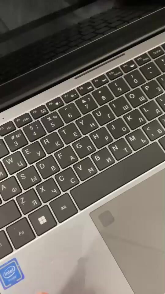 Ноутбук для работы и учебы 14"intel celeron N3350, RAM 8 ГБ, SSD 128 ГБ Windows Pro, Русская раскладка — фото 1