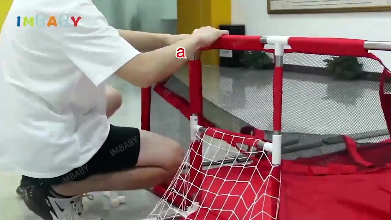 Сухой бассейн, манеж детский с шариками, легкий, прочный каркас — фото 1