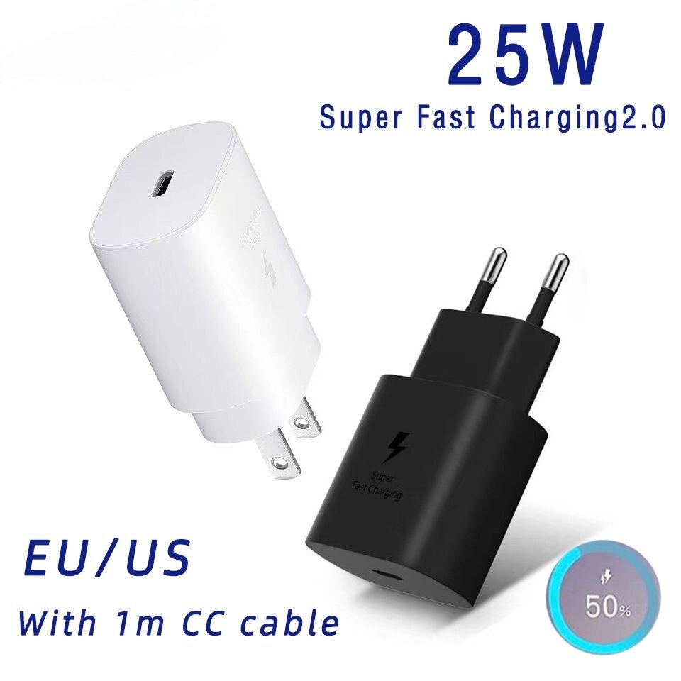 Адаптер 25 Вт, быстрое, зарядное, устройство, USB-C (очен хароше) white