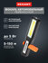 Фонарь светодиодный аккумуляторный с подставкой COB+LED c крючком...