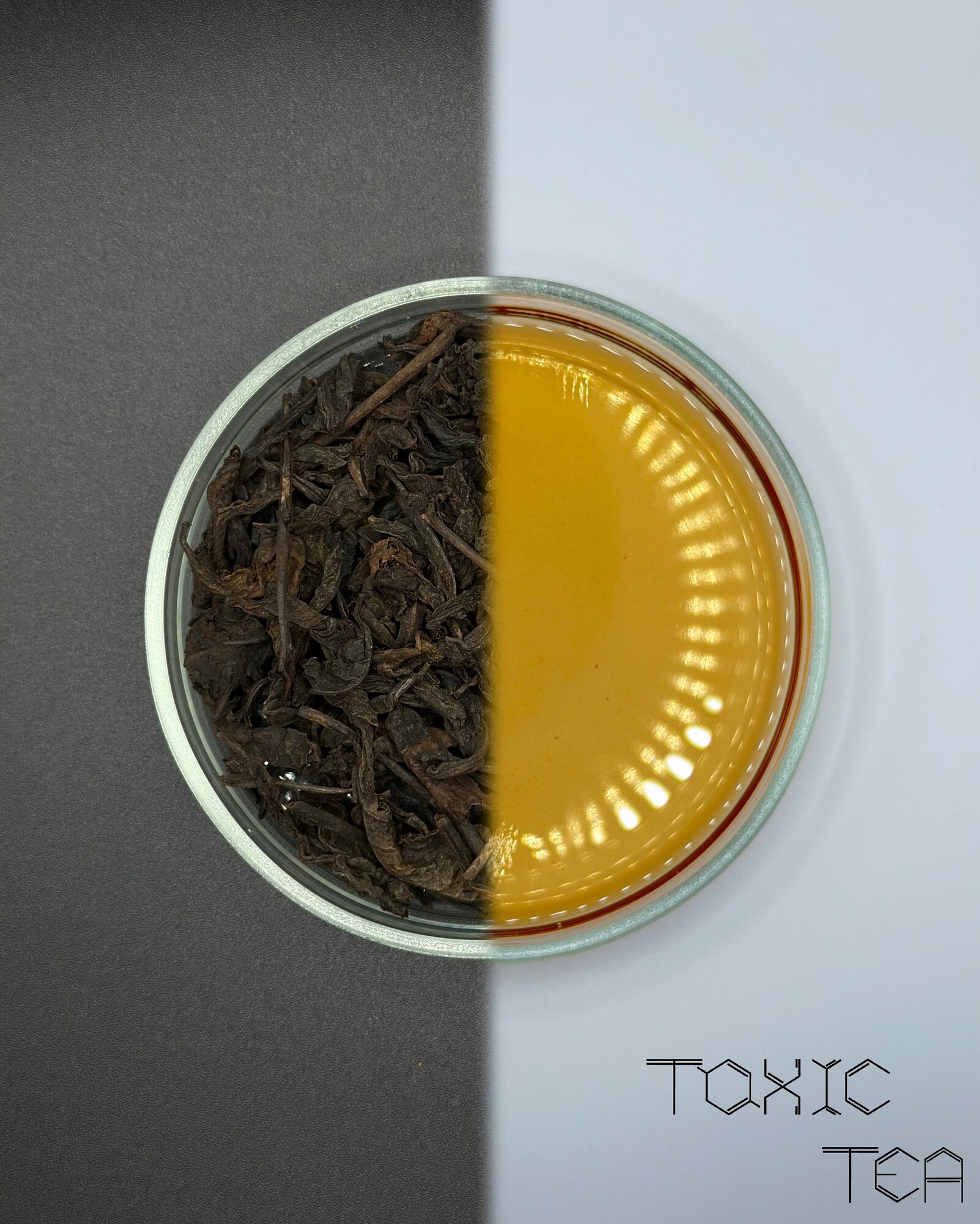 Чай «Treasureman» ToxicTea, Шу Пуэр, для заварочного чайника, крупнолистовой.