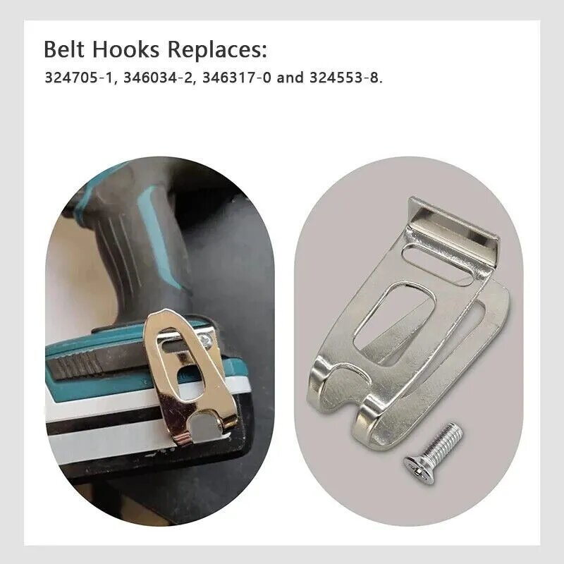 Аксессуары И Комплектующие К Инструментам Xiaomi Комплект держателей долот с крючком-зажимом для ремня Makita 18V для держателя дрели Аксессуары для электроинструмента