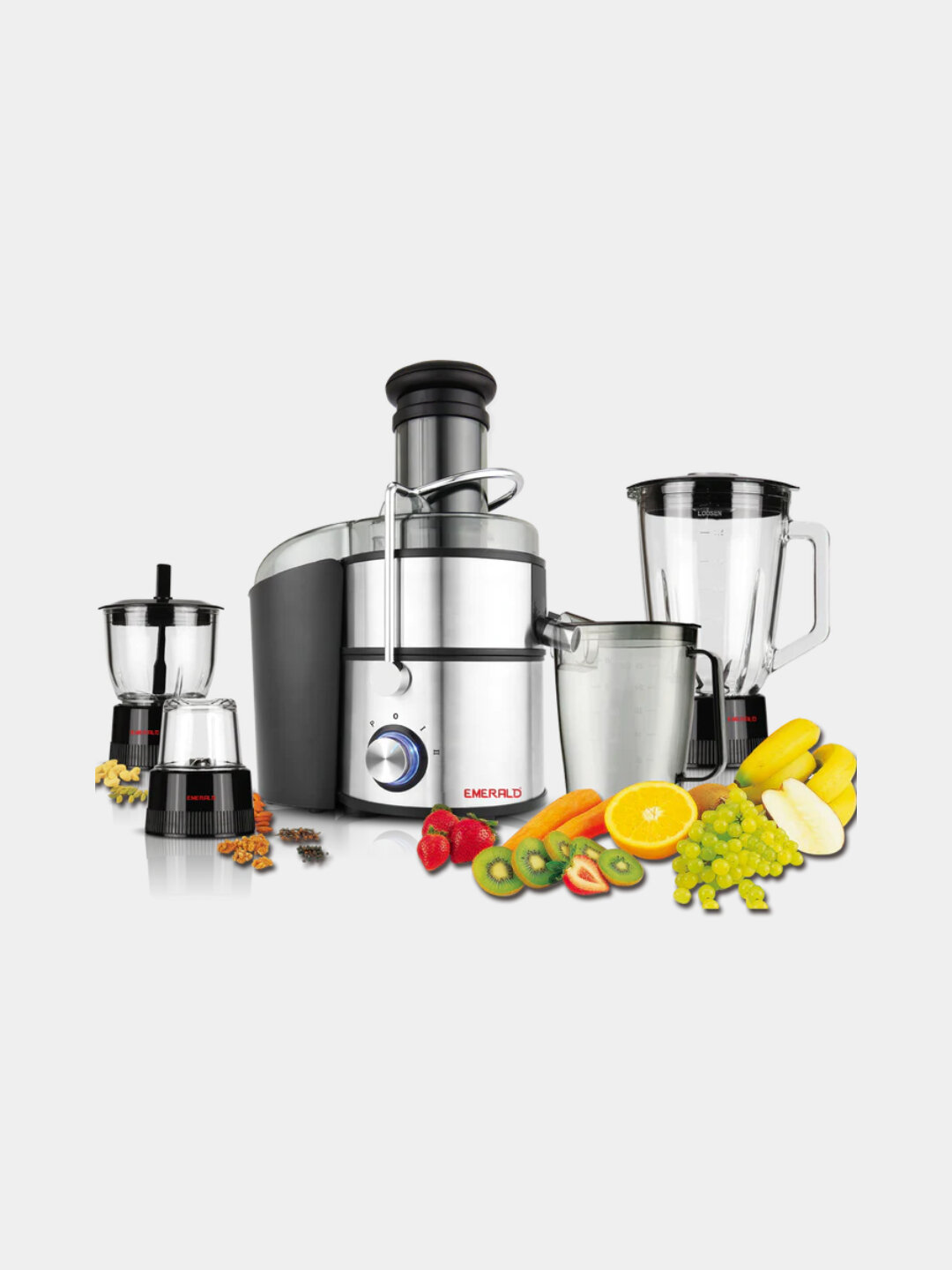 Соковыжималка, блендер и измелчитель 4 в 1 Emerald EK712MJQ