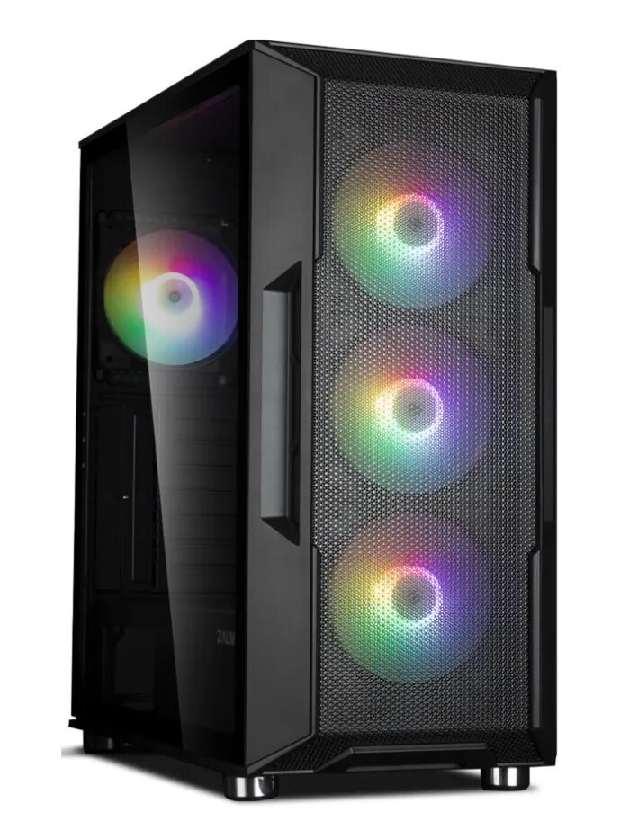 Корпус для ПК Zalman I3 NEO BLACK черный, Mid Towerбез блока питания