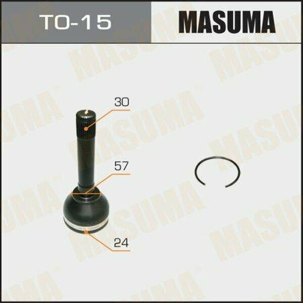 ШРУС наружный MASUMA TO-15 Suzuki VItara 1.6 I 16V Et, Ta02, Se416 90-98, Cabrio 1.6 Ta01, Se416 88-95, пыльник не требуется, комплект