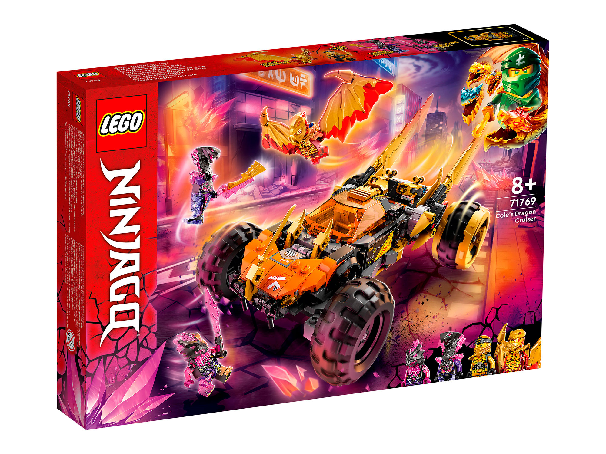 Конструктор LEGO NINJAGO 71769 Драконий вездеход Коула