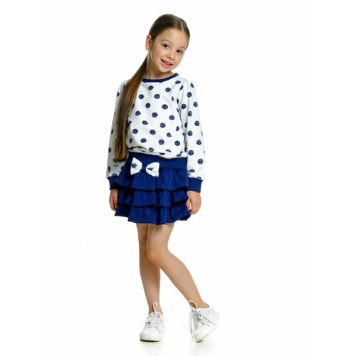Комплект одежды Mini Maxi, размер 104, белый, синий