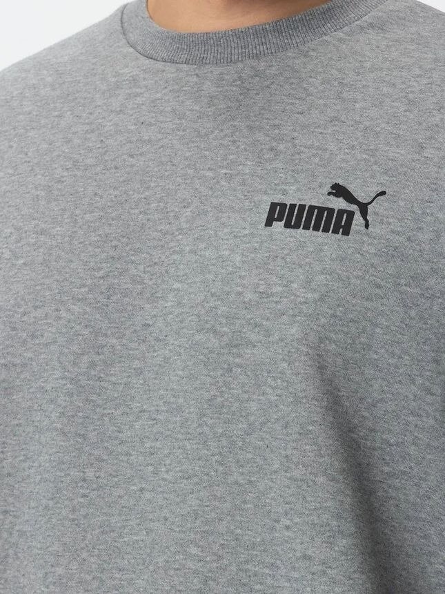 Свитшот спортивный PUMA Small Logo Crew, размер XS, , серый — фото 1
