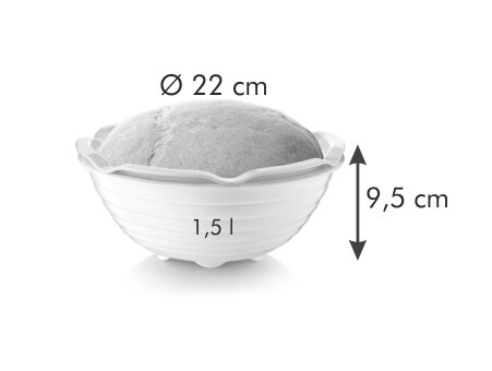 Корзинка с блюдом для домашнего хлеба TESCOMA - фото №4