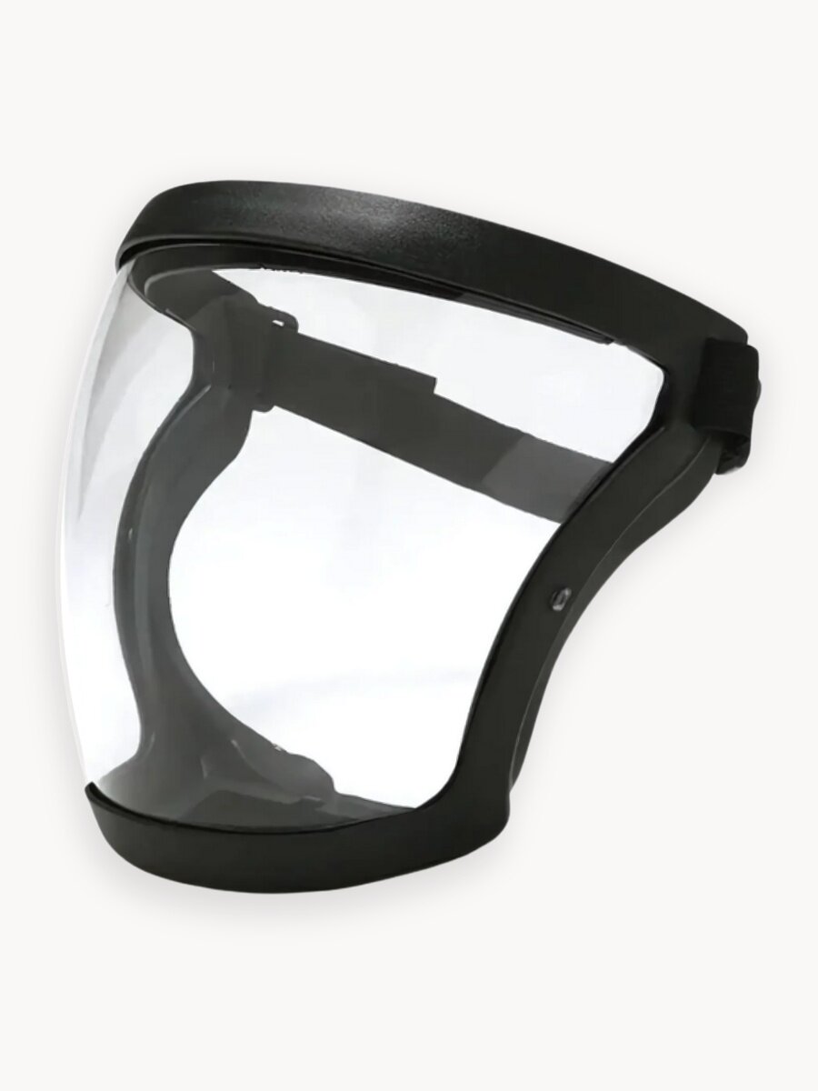 Маска для педикюра, маникюра, щиток защитный для лица от пыли строительный многоразовый, экран для триммера, болгарки