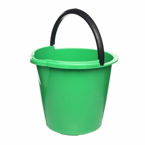 Ведро пищевое 7л чудо мерное со сливом 10 зеленый 469₽