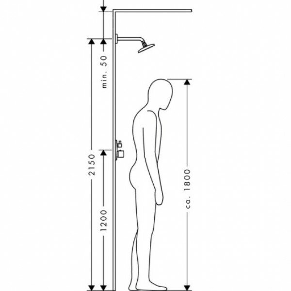 Душ верхний Hansgrohe - фото №9