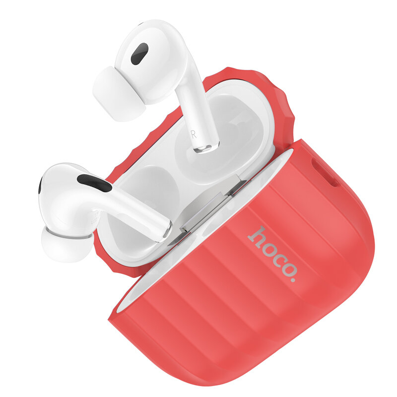 Чехол HOCO WB23 Harmonious для Airpods Pro 2, красный — фото 1