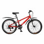 Велосипед подростковый VELTORY 4000/ красный/ колесо 24 (на 9-13 лет, рост 130-150см)