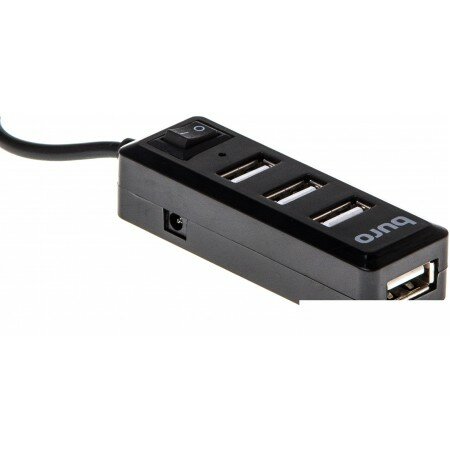 USB-хаб Buro BU-HUB4-0.5L-U2.0