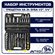 Набор инструментов JNRTD, 94 предмета, трещотка 1/2", 1/4", биты,...