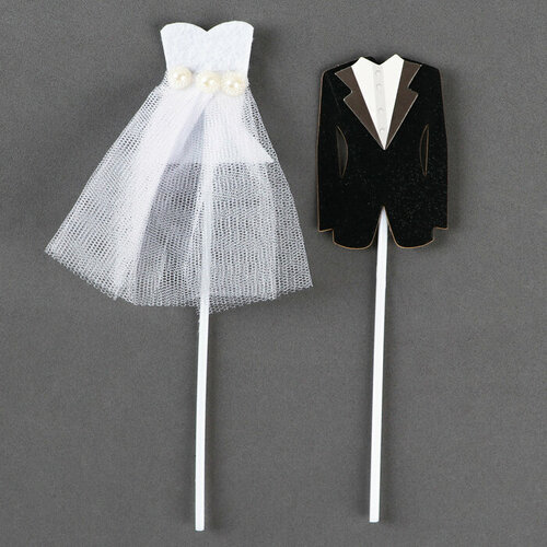 Набор для украшения Свадьба 2 шт 444₽