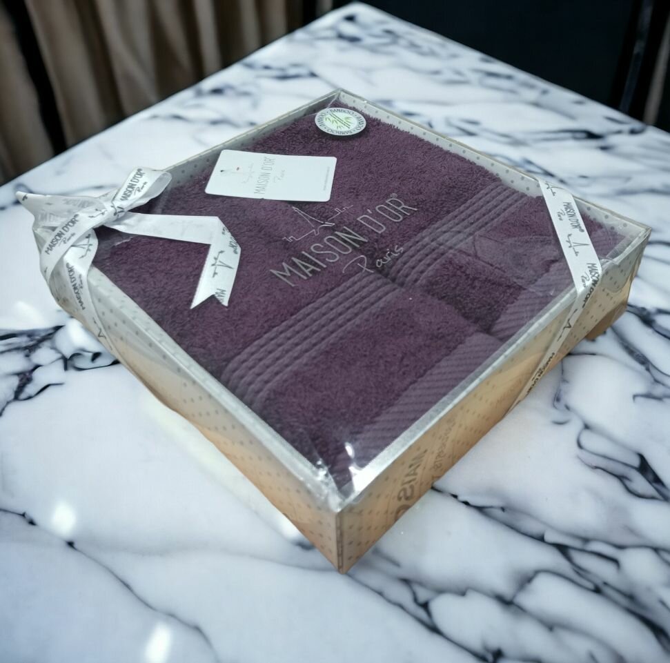 фото Подарочный набор полотенец-салфеток Maison Dor AMADEUS фиолет