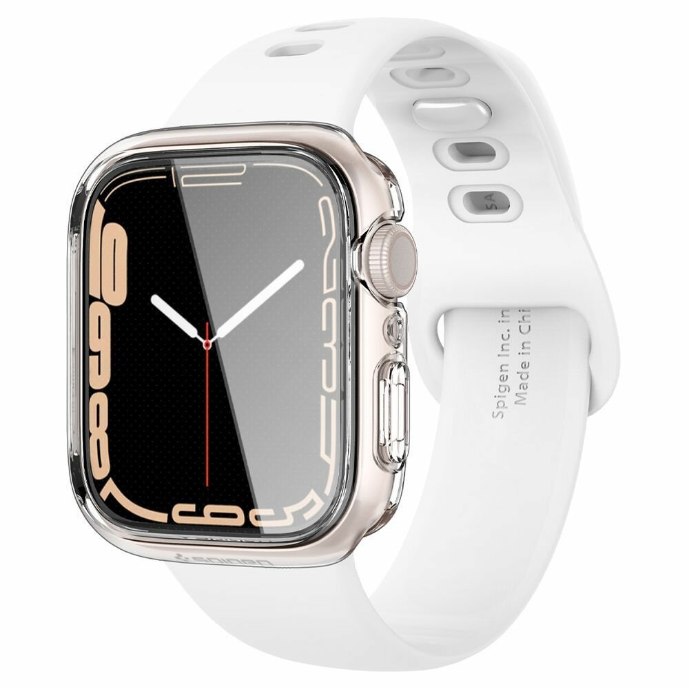 Чехол Spigen на Apple Watch (45 mm) (ACS04611) Ultra Hybrid 2 / Спиген для Эпл Вотч Противоударный, прозрачный