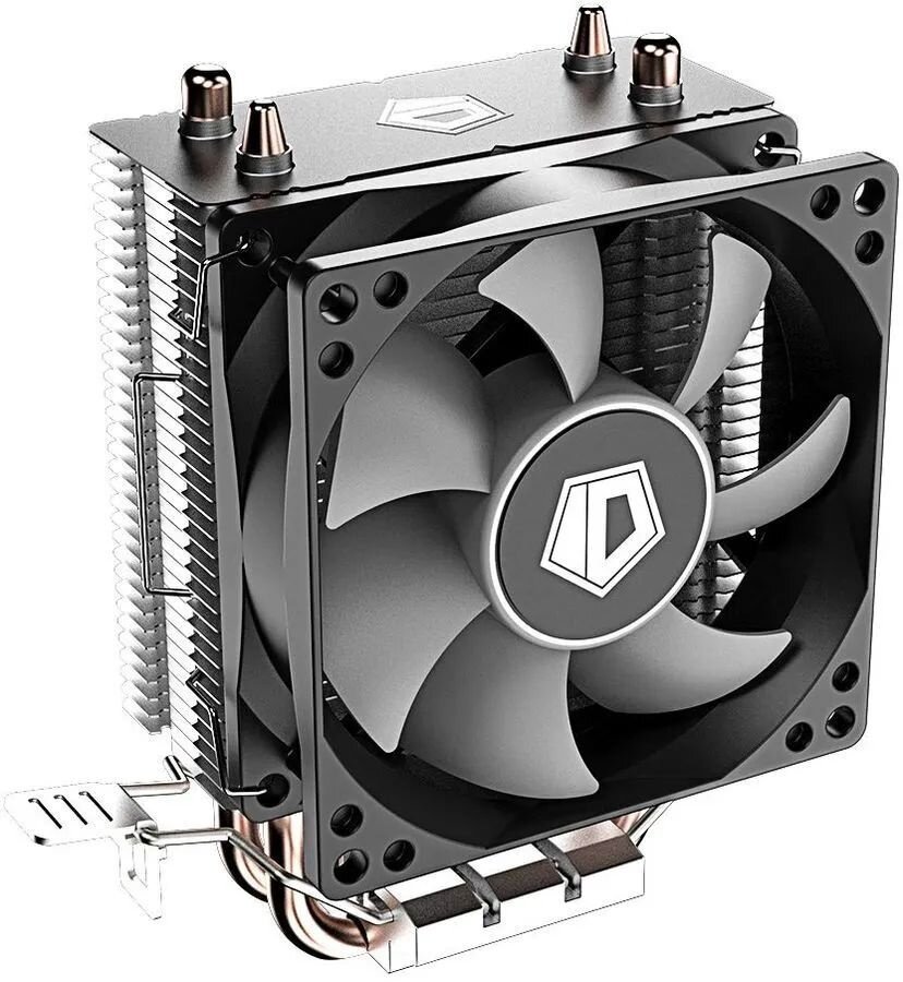 Кулер ID-COOLING SE-802-SD LGA1700/1200/115X/AM4/AM3/+/AM2/+/FM2/+/FM1 (40шт/кор, TDP 95W, 2 тепл. трубки прямого контакта, FAN 80mm) RET