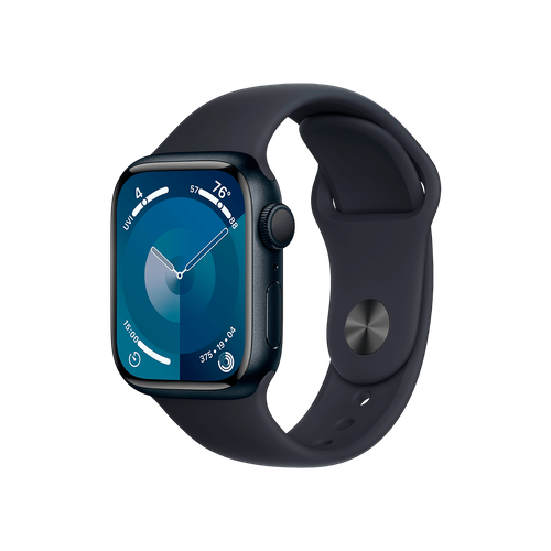 Apple Watch Series 9 41mm MidnightMidnight Sport Band 3557400₽