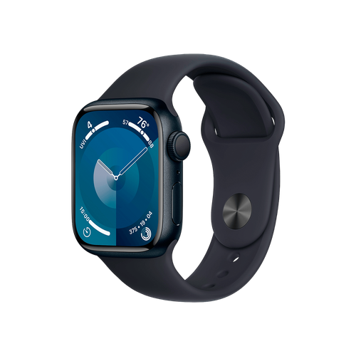 Apple Watch Series 9 41mm Midnight/Midnight Sport Band