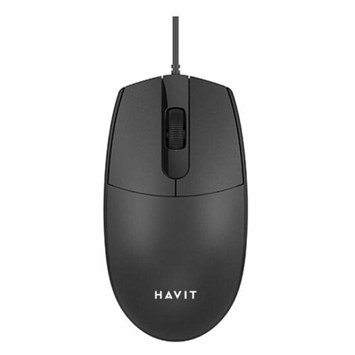 Мышь проводная Havit MS70 Black 33900₽