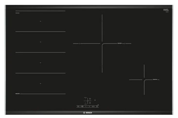 Индукционная варочная панель BOSCH PXE875BB1E, черный